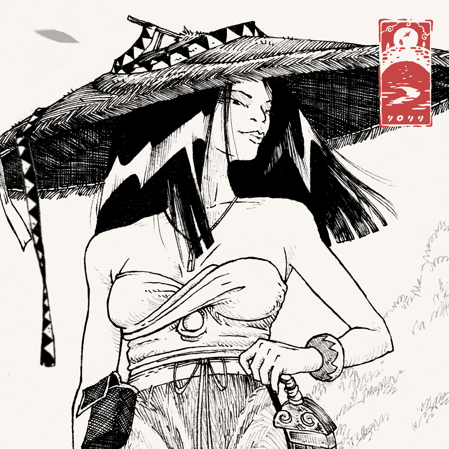 A GIF of the "Vinyara" PFP from the "Escape From Egret Bridge" collection.