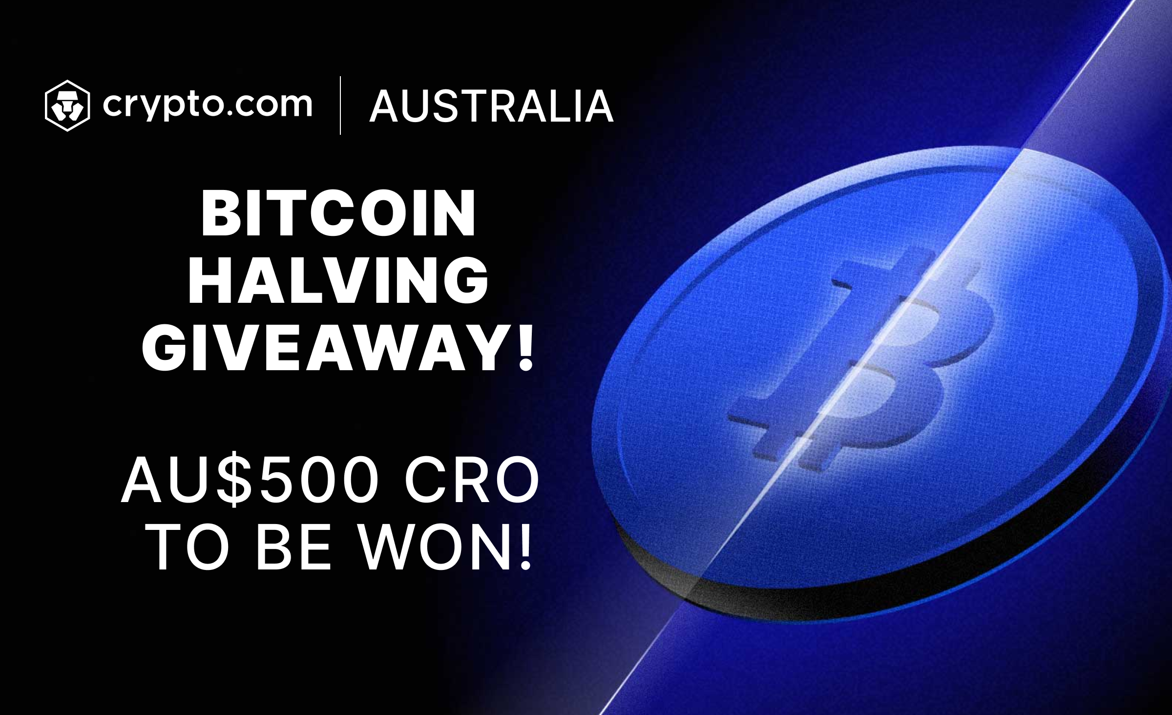 Australia BTC Halving Giveaway